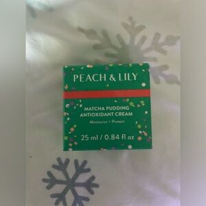 Peach & Lily Matcha Pudding Antioxidant Cream 0.84 Oz Travel Size (New In Box)